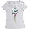 deliciously creepy Women's Triblend Scoop T-shirt