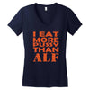 i eat more pussy than alf Women's V-Neck T-Shirt