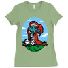 little mummra after a rough day Ladies Fitted T-Shirt