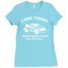 camel towing Ladies Fitted T-Shirt