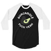 Guacamole Fuck Yeah 3/4 Sleeve Shirt