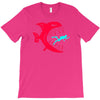 monster fish eats diver T-Shirt