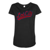 lob city Maternity Scoop Neck T-shirt