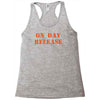 on day release Racerback Tank
