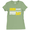 same shirt different day Ladies Fitted T-Shirt