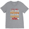 cut into pizzas V-Neck Tee