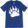 tiger paw sticker vinyl decal   wildcat claws print pet car window tru T-Shirt