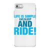 Eat Sleep Ride iPhone 7 Shell Case