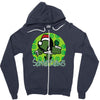 santa claws Zipper Hoodie