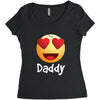 Daddy Women's Triblend Scoop T-shirt
