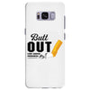 Butt Out Lung Cancer Awareness Samsung Galaxy S8 Plus