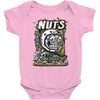nuts about bikes Baby Onesie
