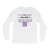 i crochet so i don't choke people save a life, send yarn Long Sleeve Shirts