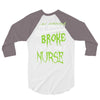 halloween nurses 3/4 Sleeve Shirt