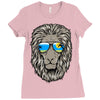 summer lion Ladies Fitted T-Shirt