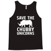 save the chubby unicorns Tank Top
