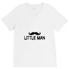 big man little man V-Neck Tee