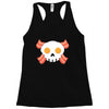 Bacon Egg Skull Racerback Tank