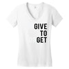 Forgive to Forget Women's V-Neck T-Shirt