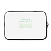 i before e grammar rule Laptop sleeve
