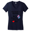Our Family is Growing Women's V-Neck T-Shirt