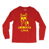 no drama llama (2) Long Sleeve Shirts