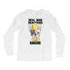 snoring gentleman Long Sleeve Shirts