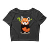 red fox 2 Crop Top