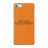 funny t shirt dear lord if you can't make me skinny iPhone 7 Case