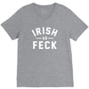 irish as feck ireland V-Neck Tee