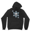 skull snowflakes alternative christmas jumper Unisex Hoodie