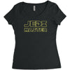 jedi master Women's Triblend Scoop T-shirt