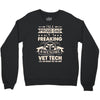 proud vet tech dad Crewneck Sweatshirt