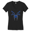 i'm avengers then, i'm spider Women's V-Neck T-Shirt