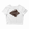 coklat adventure Crop Top