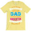 Super Cool Dad Of A Freaking Awesome Daughter T-Shirt