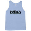 vodka water for happy people t shirt s m l xl 2xl 3xl funny beer keg c Tank Top