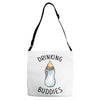 Drinking Buddies Adjustable Strap Totes