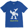 volleyball style sport funny gift present outdoor V-Neck Tee