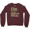 10 kinds of people binary Crewneck Sweatshirt