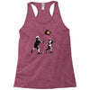 banksy kids play t.v. ball Racerback Tank