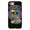 captain black, ideal birthday present or gift iPhone 8 Case