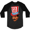 eye of the tiger man 3/4 Sleeve Shirt
