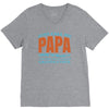call me papa V-Neck Tee