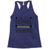 not retired but a professional grandpa Racerback Tank