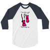 i run like a girl try to keep up 3/4 Sleeve Shirt
