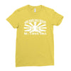 yoga inspired Ladies Fitted T-Shirt