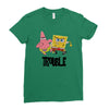 Trouble Ladies Fitted T-Shirt