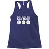 rock paper scissors Racerback Tank
