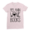 melanin wine books Ladies Fitted T-Shirt